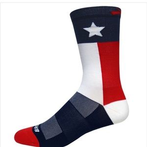 New Brooks Lone star Crew Sock